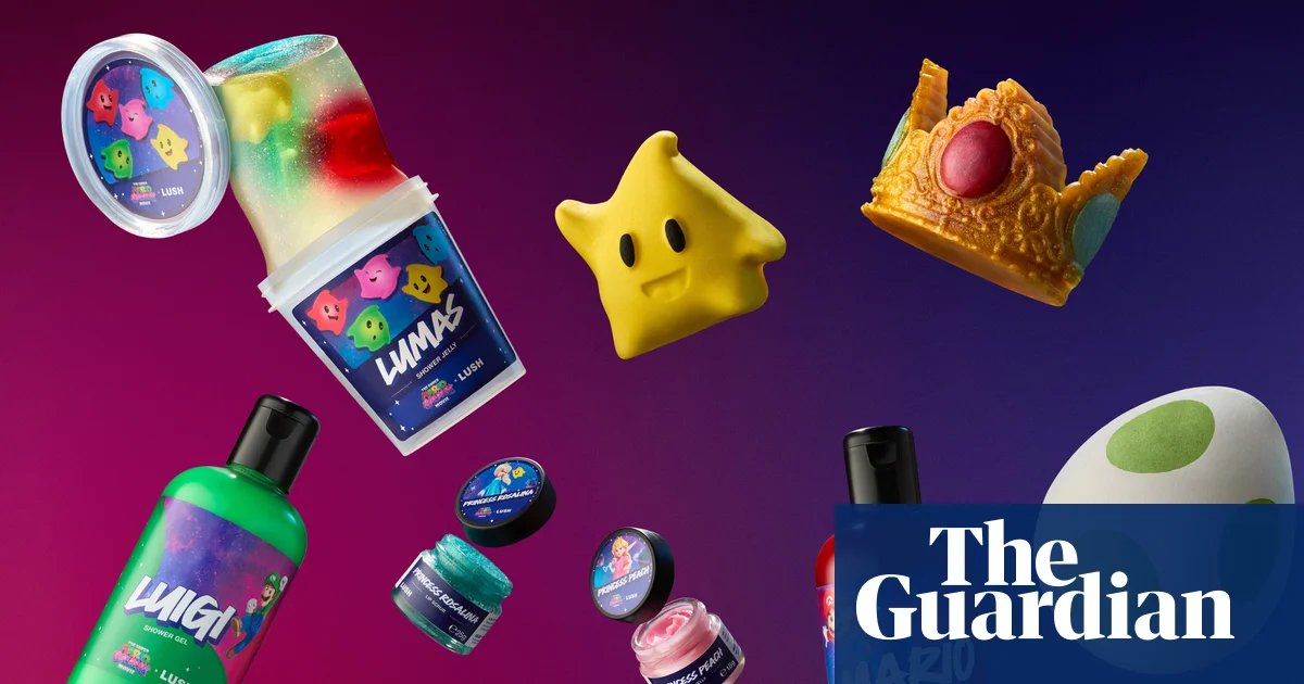 ‘I am trapped in a sweet-smelling cycle of video game-branded toiletries’: Lush’s Mario Galaxy range, reviewed | Super Mario