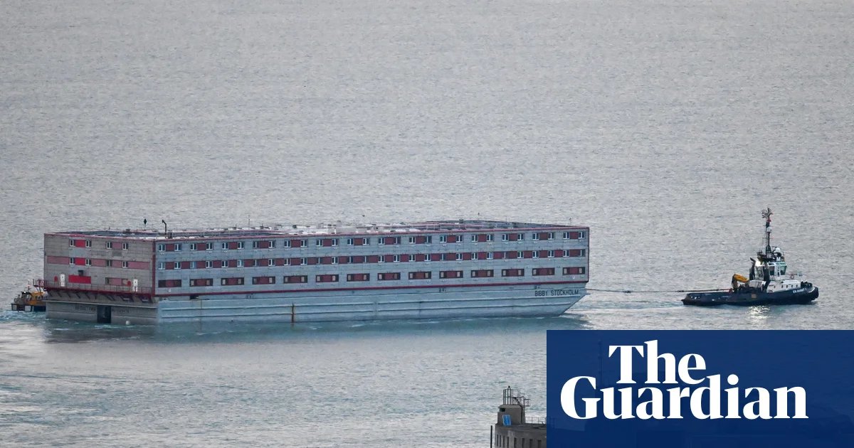 Bibby Stockholm asylum barge contractor admits overcharging UK government £118m | Bibby Stockholm