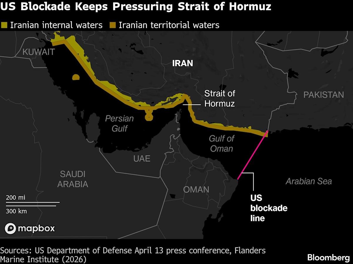 Trump Tells Aides to Prep for Lengthy Hormuz Blockade, WSJ Says