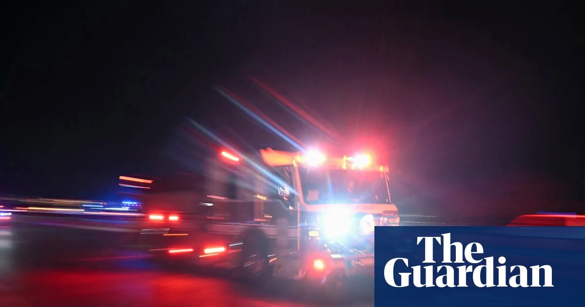 Fuel tanker erupts in flames after toppling power lines in Texas | Texas