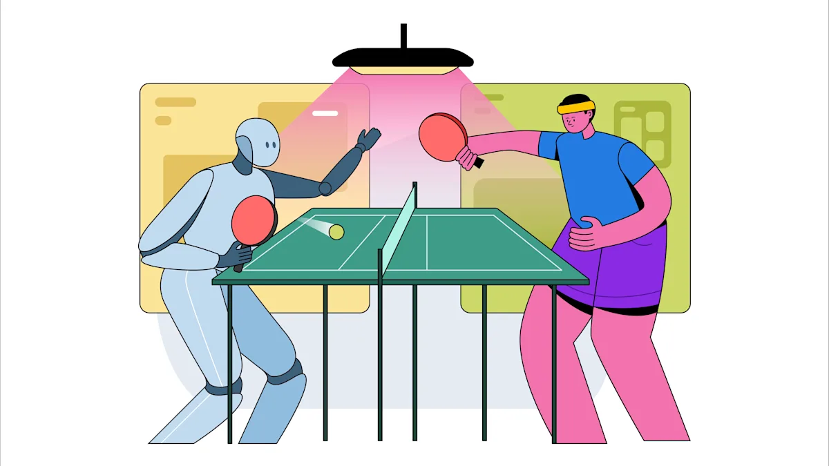 Sony's AI robot is beating the best human ping pong players