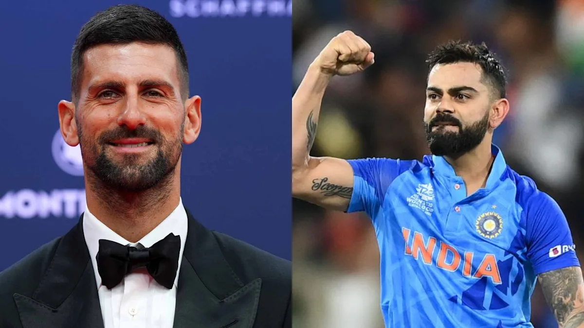 ‘Virat Kohli is the reason I follow cricket’: Novak Djokovic’s big reveal at Laureus Awards