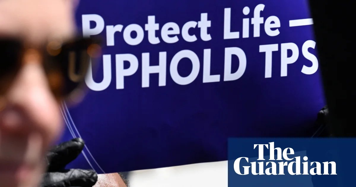 Temporary protected status holders add $29bn to US economy, report says | US news