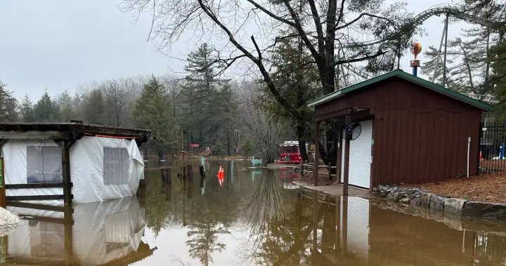 Rising waters in Bracebridge raise concerns as officials warn of critical days ahead