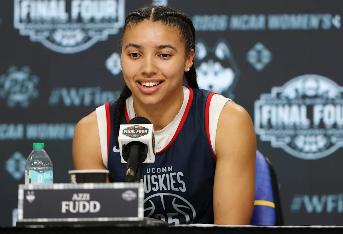 WNBA Draft 2026: UConn star Azzi Fudd selected No. 1 overall by Dallas Wings