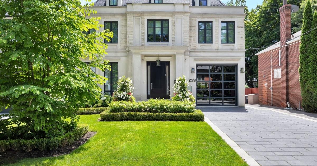 This $10.7-million Lytton Park home is rife with detail, marble and heated floors