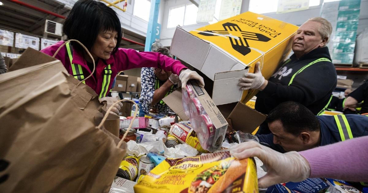 Iran war the latest crisis affecting food banks as usage in Toronto hits record high