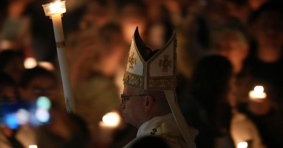 Pope Leo XIV celebrates first Easter vigil, calls for harmony and peace in a world torn by war