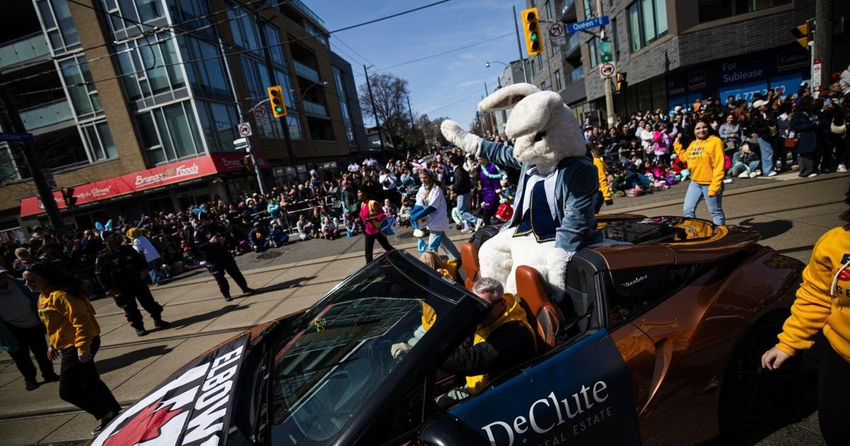 Road closures in effect Sunday for 60th annual Beaches Easter Parade in Toronto