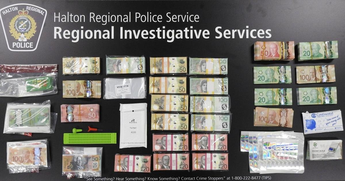 6 arrests in Halton investigation into counterfeit cash sold as 'film prop money'