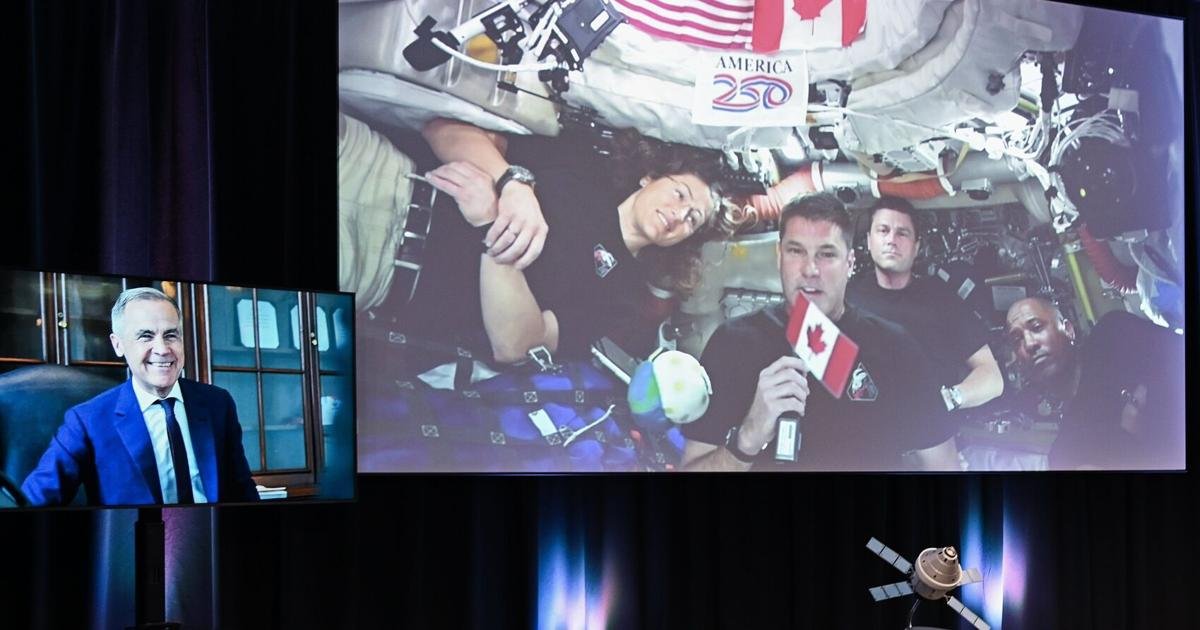 Canadian astronaut Jeremy Hansen speaks with Mark Carney about humanity, teamwork and his favourite wake-up song