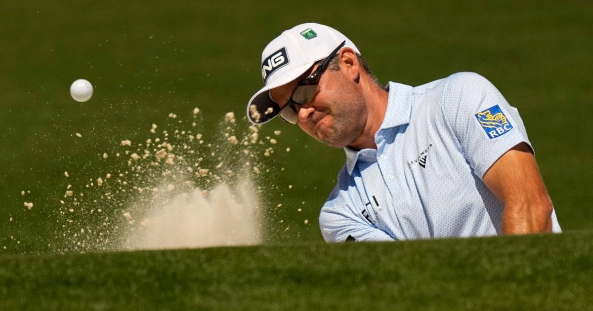 Masters first-round notebook: Corey Conners up the creek, Jack Nicklaus cuts it close