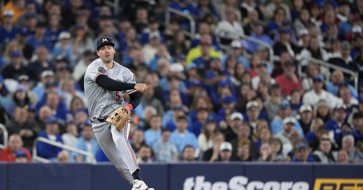 Twins score seven in third inning in 7-4 win over Toronto; Jays' Springer injured