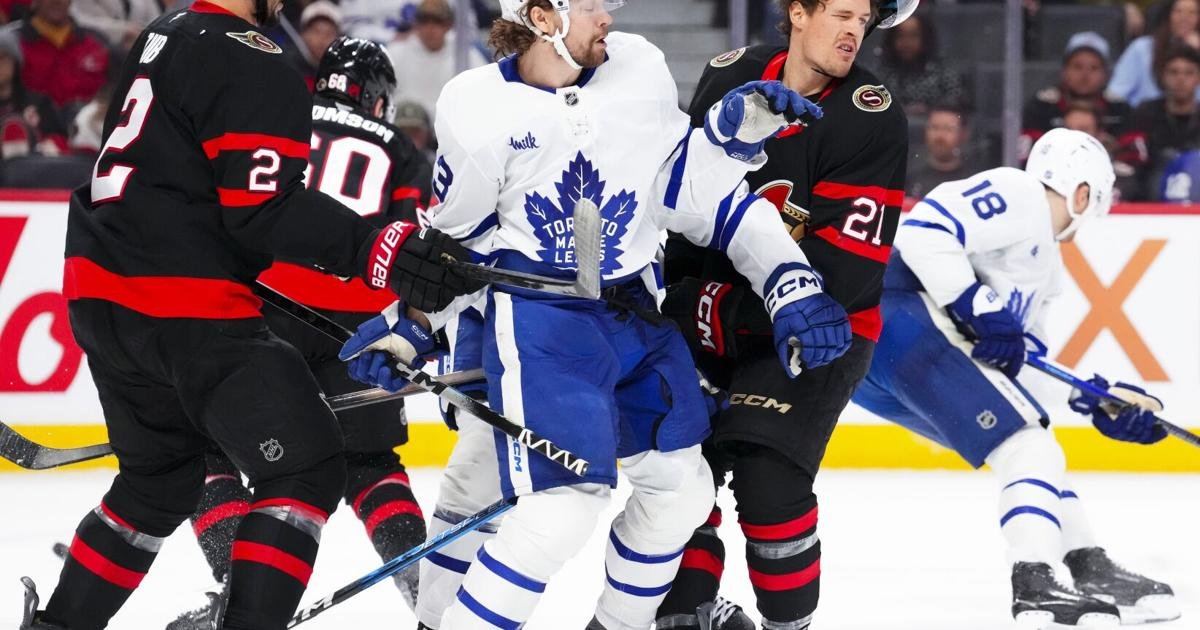 Maple Leafs vs. Senators: Lost season hits a dead end in Ottawa
