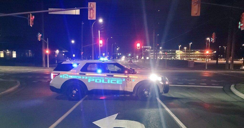 Man dead after driving into trees in Oshawa