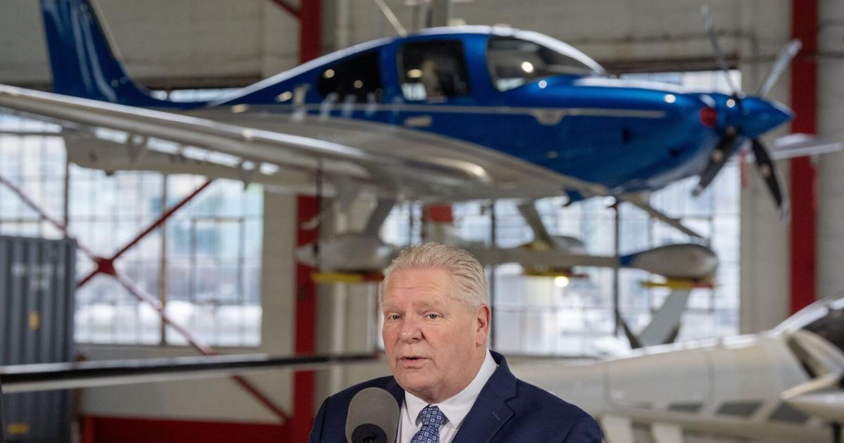 Doug Ford flip-flops, plans to sell recently purchased $28.9M jet amid public fury