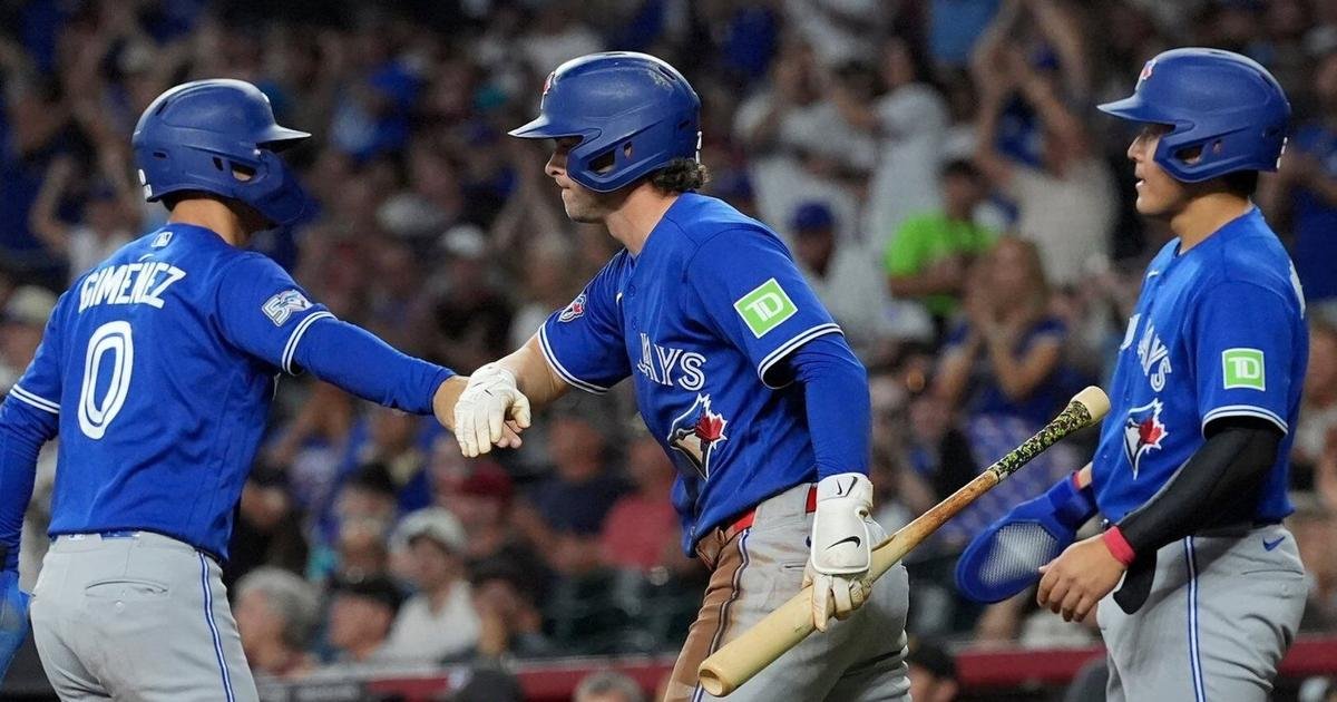 Blue Jays ride 8-run first inning to a 10-4 win over the Diamondbacks