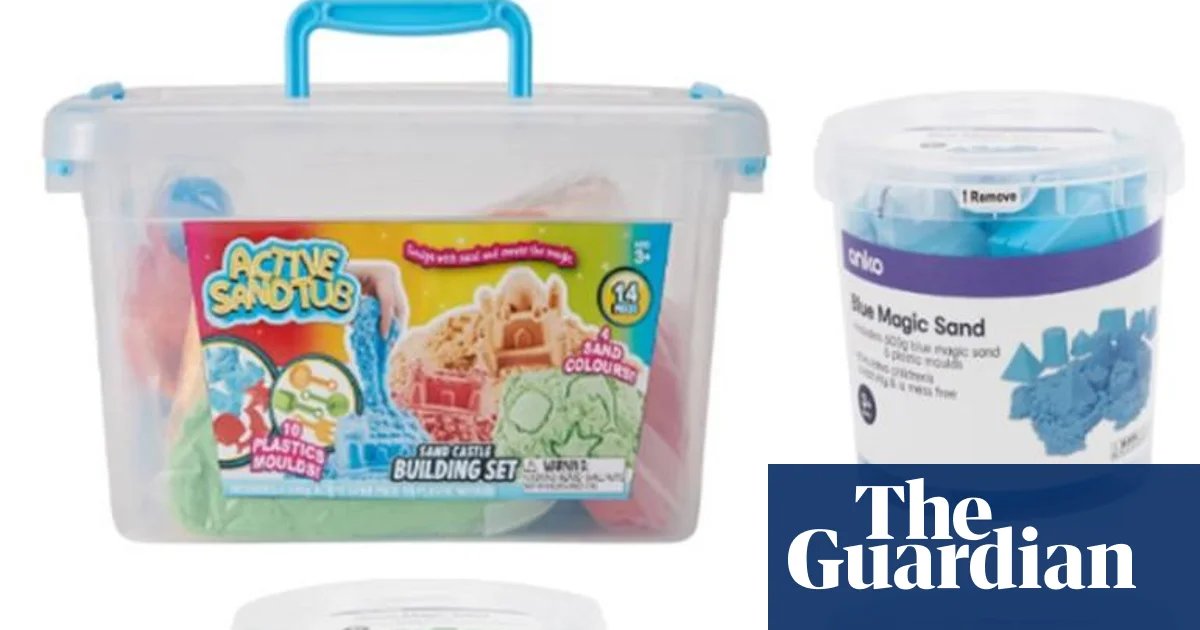 Dozens of toys recalled in the UK after asbestos found in play sand | Product recalls