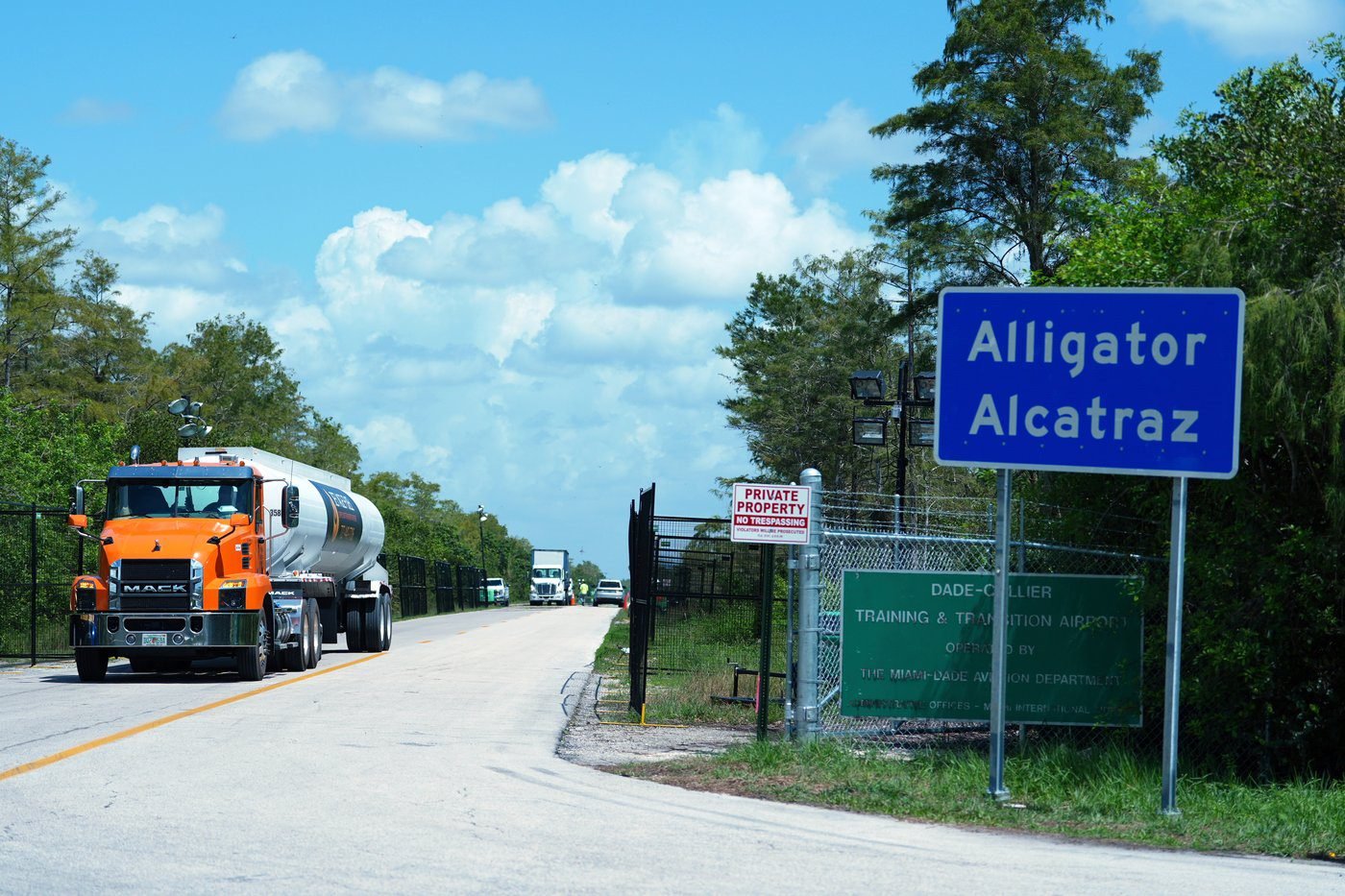 Environmental groups urge appeals court panel to lift halt on closing Florida’s ‘Alligator Alcatraz’