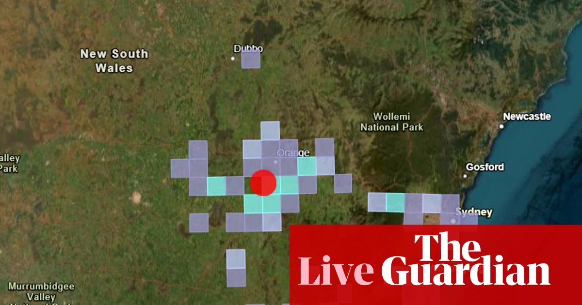 Australia news live: thousands feel ‘large’ earthquake in central-west NSW; Albanese arrives in Brunei for fuel supply talks | Australia news