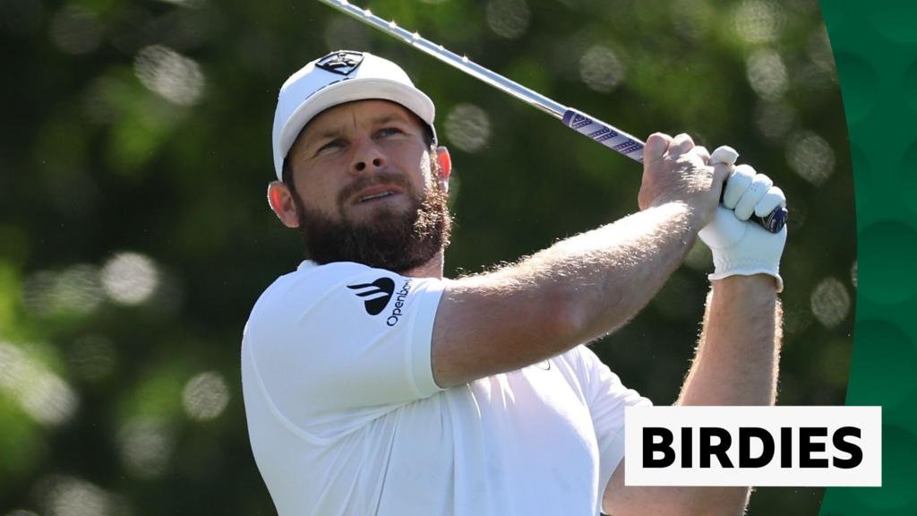 Hatton moves up leaderboard after back-to-back birdies