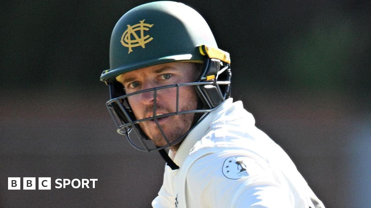 County Championship: Somerset draw with holders Nottinghamshire