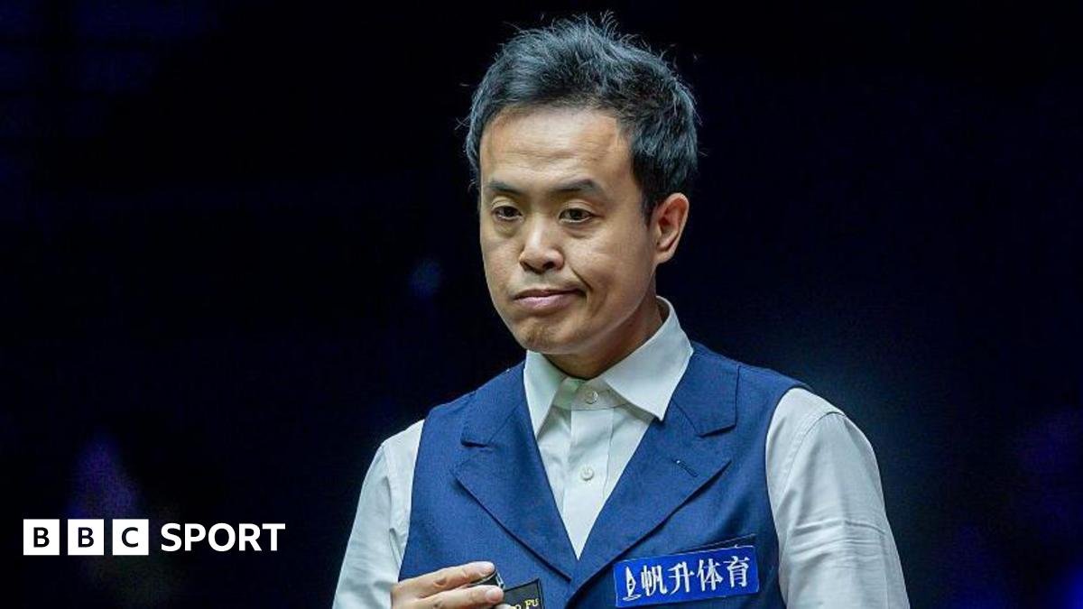Snooker world championship: Fu moves one step closer to a Crucible return