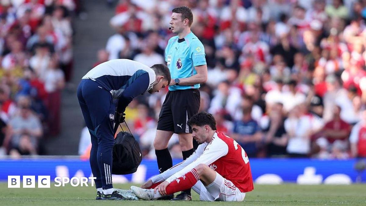 Kai Havertz injury: Arsenal expect forward to play a part in title run-in despite upper leg issue