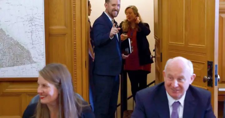 B.C. Premier David Eby temporarily replaces spokesperson with identical twin