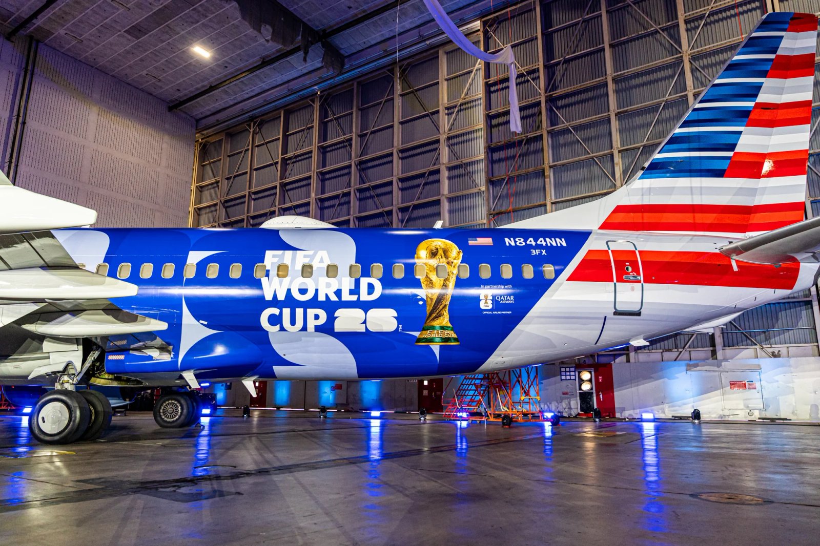 The story behind American Airlines’ FIFA World Cup airplane