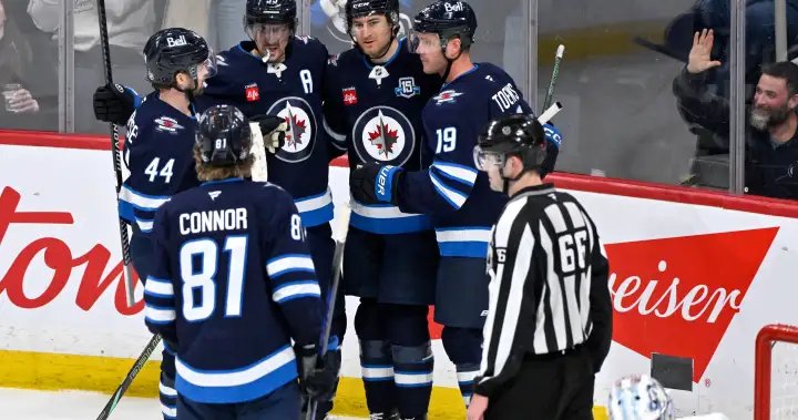 Power play roars to life as Winnipeg Jets down Kraken 6-2 – Winnipeg