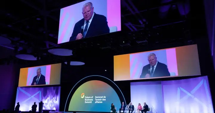 Amid public pullback, Premier Ford headlines ‘exclusive’ event at members-only club