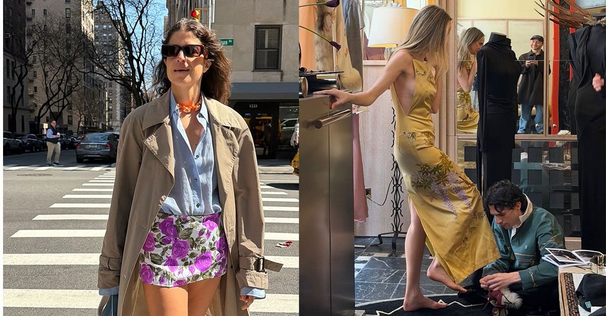 Here’s How Fashion Insiders Are Wearing Florals In 2026