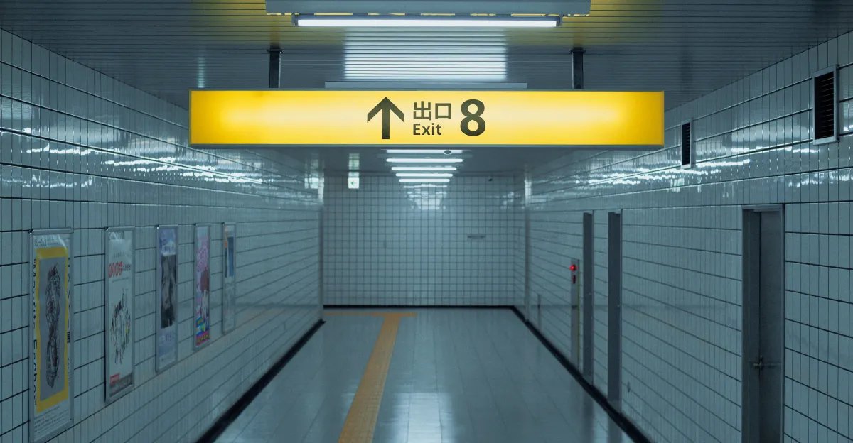 The Exit 8 movie is even better if you play the game first