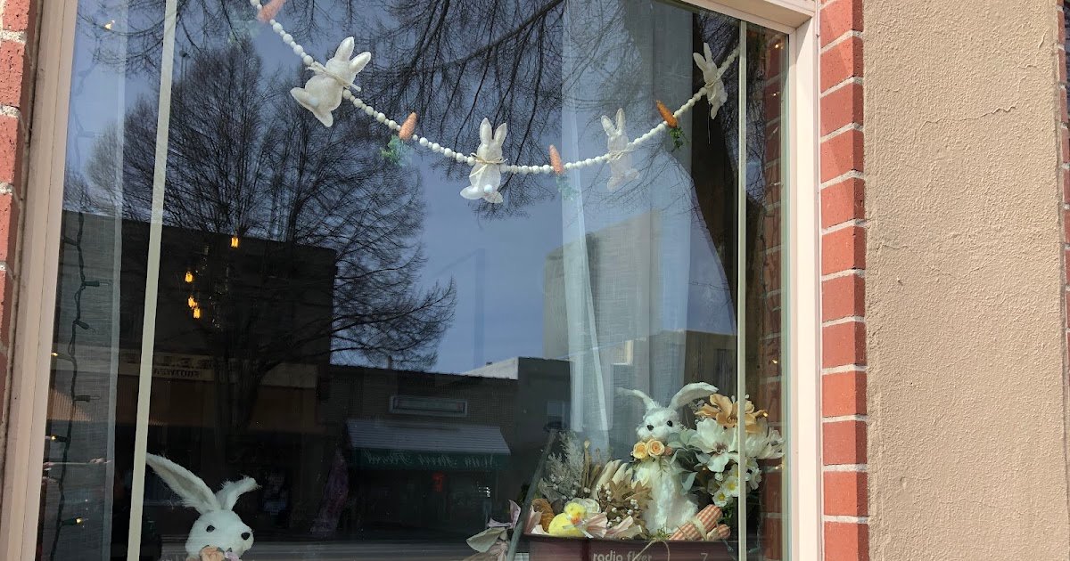 The Easter Bunny Gets Around.