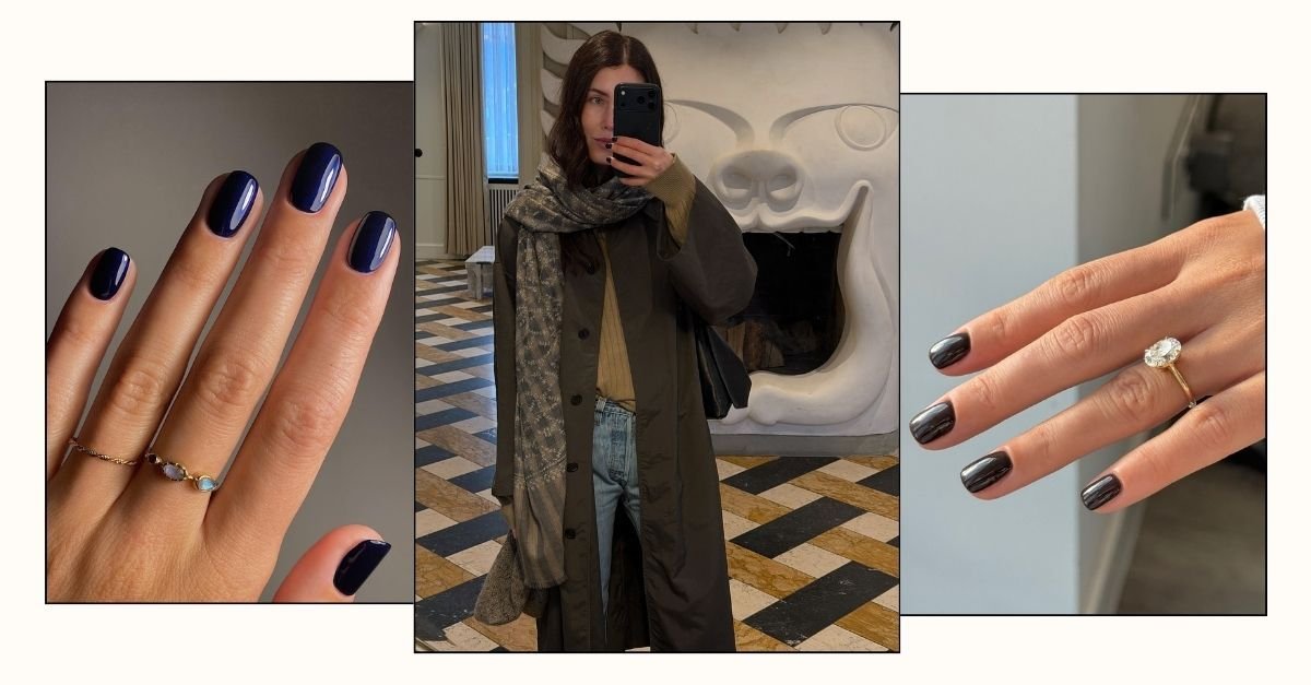 Inky Nails Is the Surprising Trend Taking Over This Spring