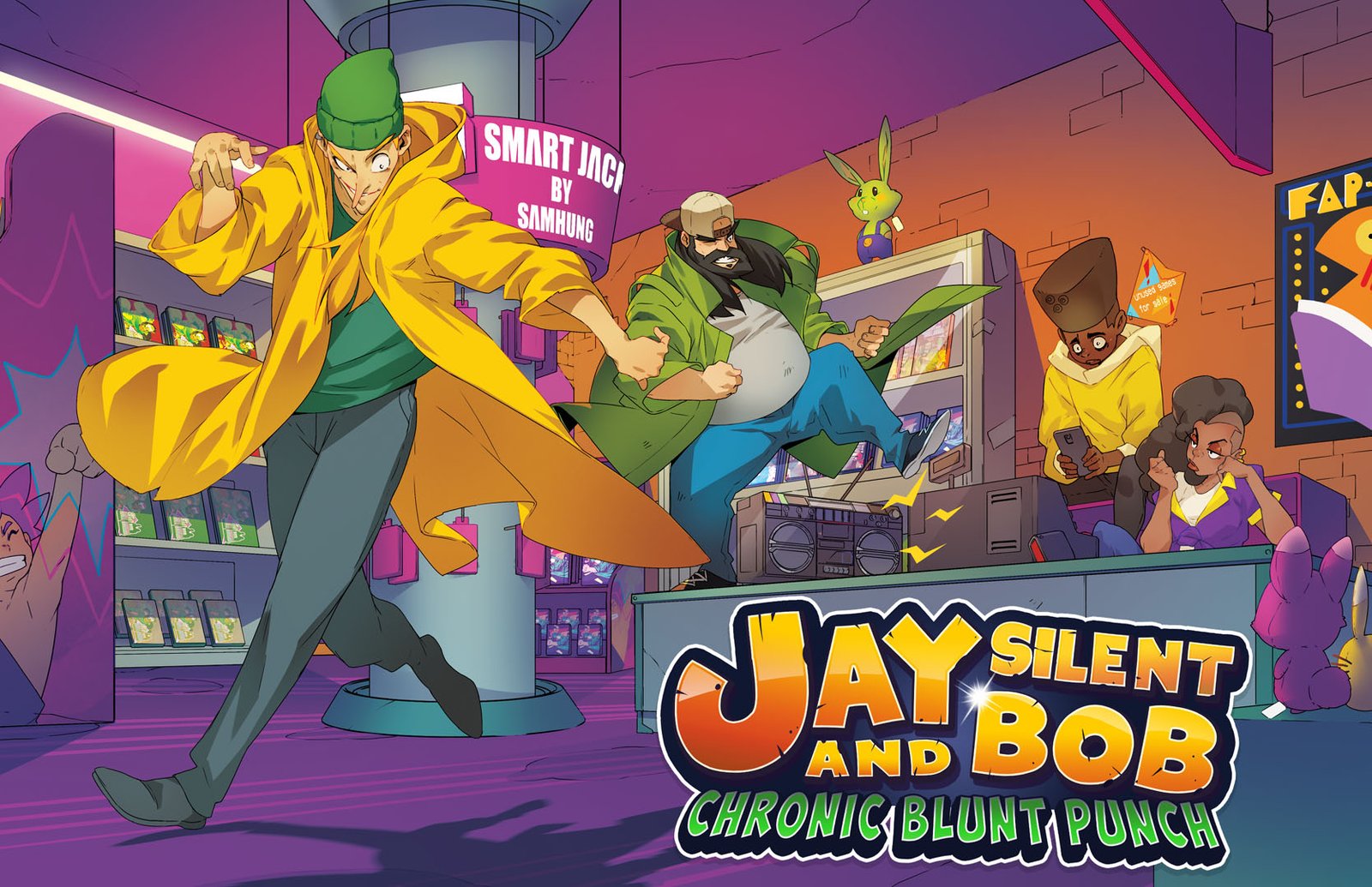 How Interabang Brought Jay and Silent Bob Back for Chronic Blunt Punch