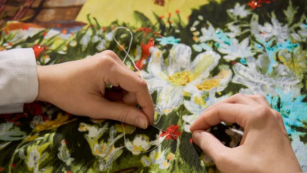 Loro Piana Celebrates Plaid Legacy at Milan Design Week