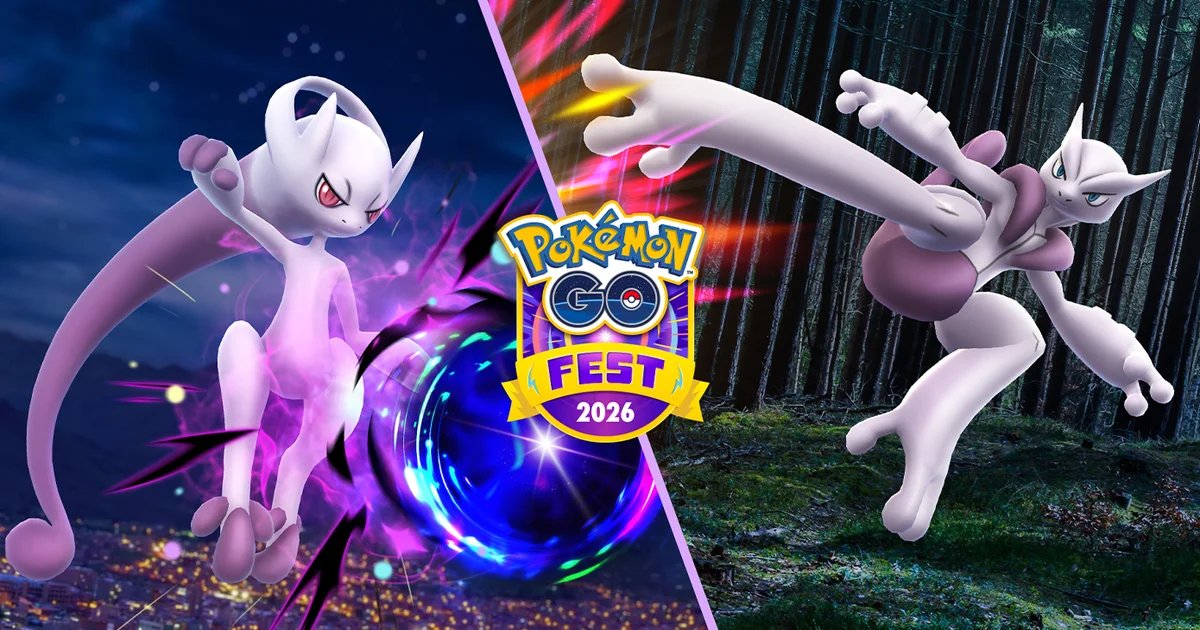 Mega Mewtwo’s Pokémon Go debut finally announced and Go Fest Global is free for all players
