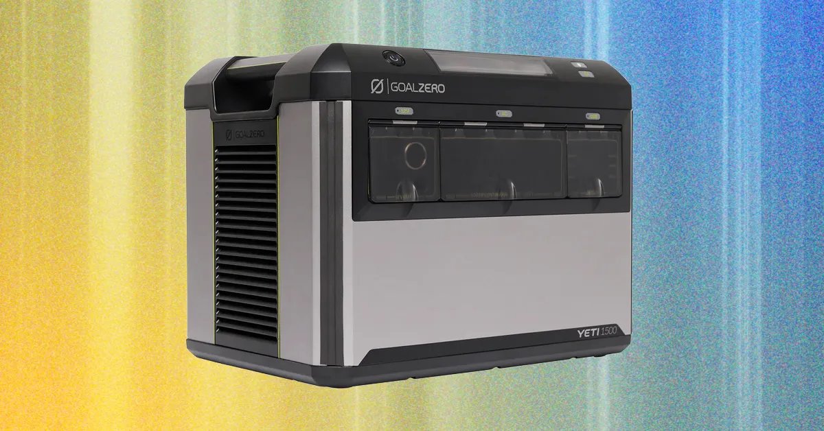Goal Zero Yeti 1500 Power Station Review (2026): More Power, Better Chemistry