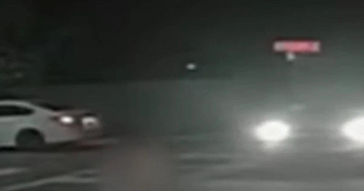 Driver nearly clips child after speeding by school bus
