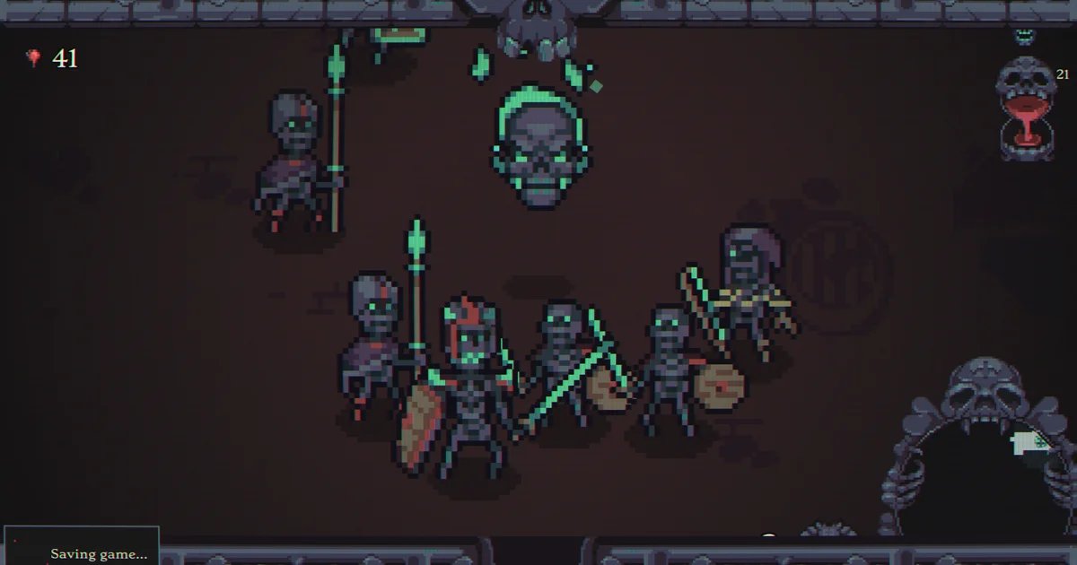 While it plays its roguelike autobattling safe, Skull Horde does put a smile on my flaming skeleton head