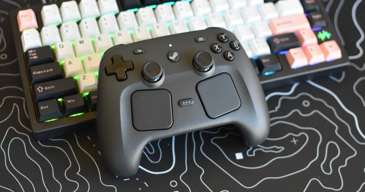 Why aren’t there more PC-first gamepads? Valve don’t know, but they “did see an opportunity” for the new Steam Controller