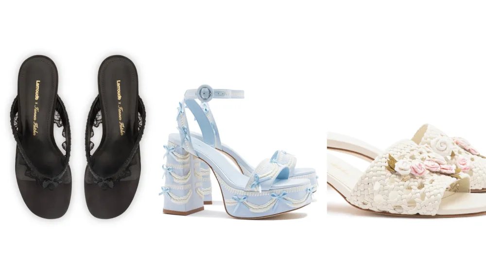 Larroudé and Tanner Fletcher Reveal Whimsical Footwear Collaboration