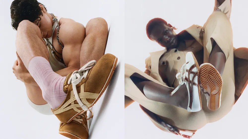 Versace and Ontisuka Tiger Reveal Tai-Chi Sakura Sneaker Campaign