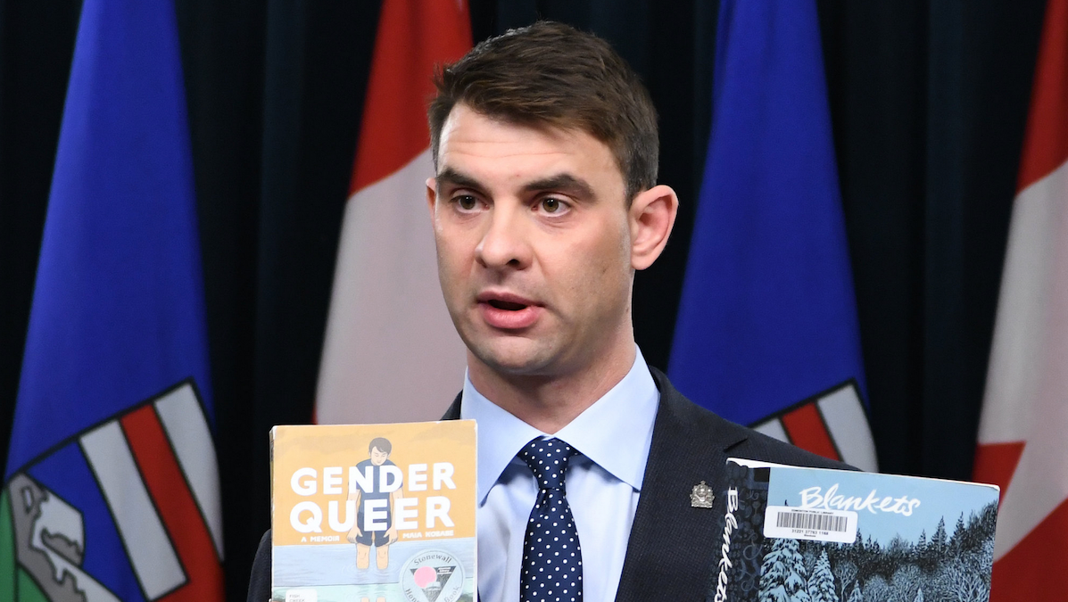 Alberta libraries, staff, city councillors denounce Dan Williams’ book censorship scheme