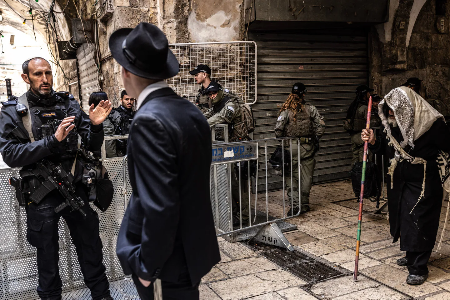 Jerusalem’s Old City is quiet and eerily empty on Easter week