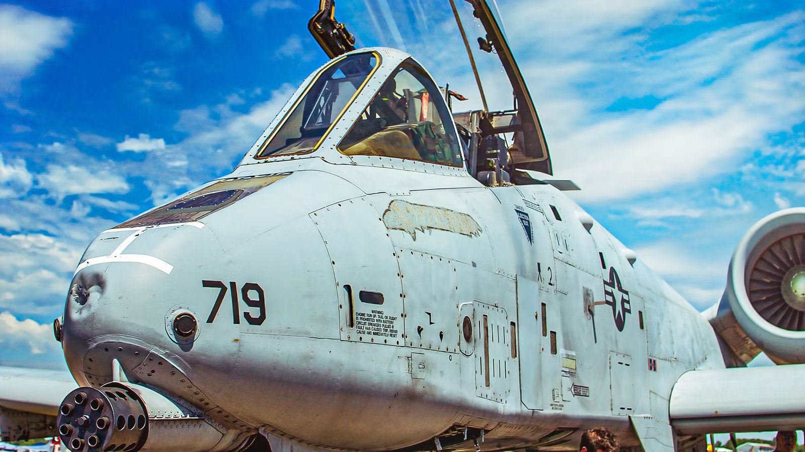 How The Fairchild Republic A-10 Warthog’s Unique Design Ensures Pilot Survivability