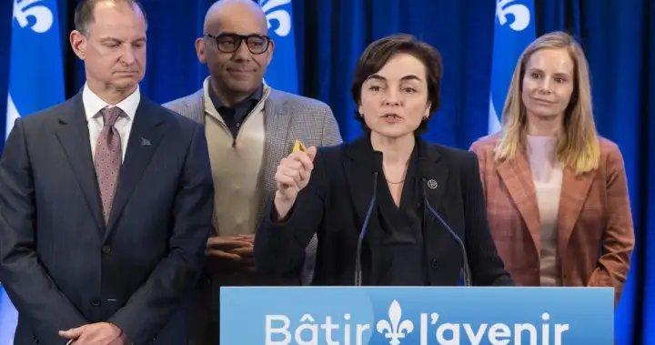 Quebec Premier Christine Fréchette to announce new cabinet – Montreal