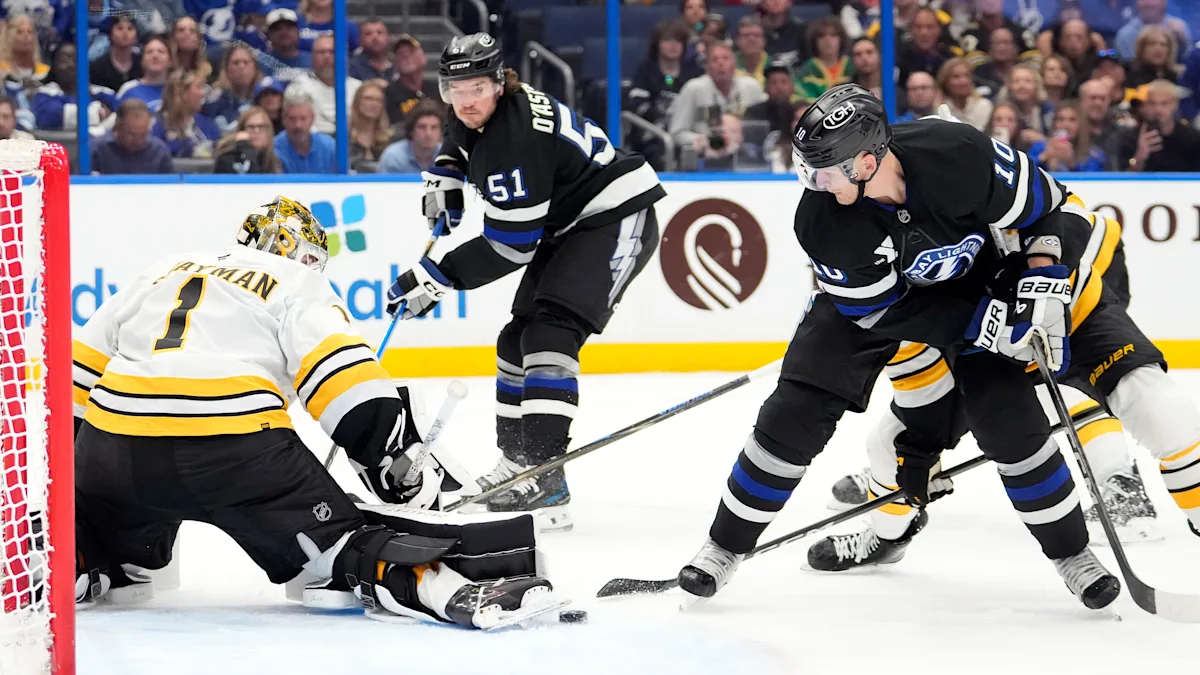 Lightning beat the Bruins 3-1 hours after securing a playoff spot